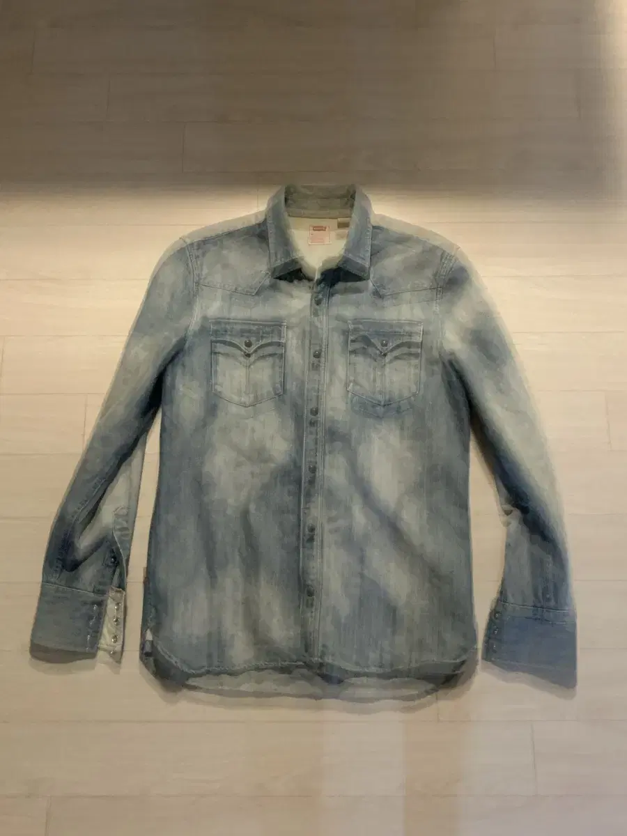 Levi's jean jacket , handmade henry neck products