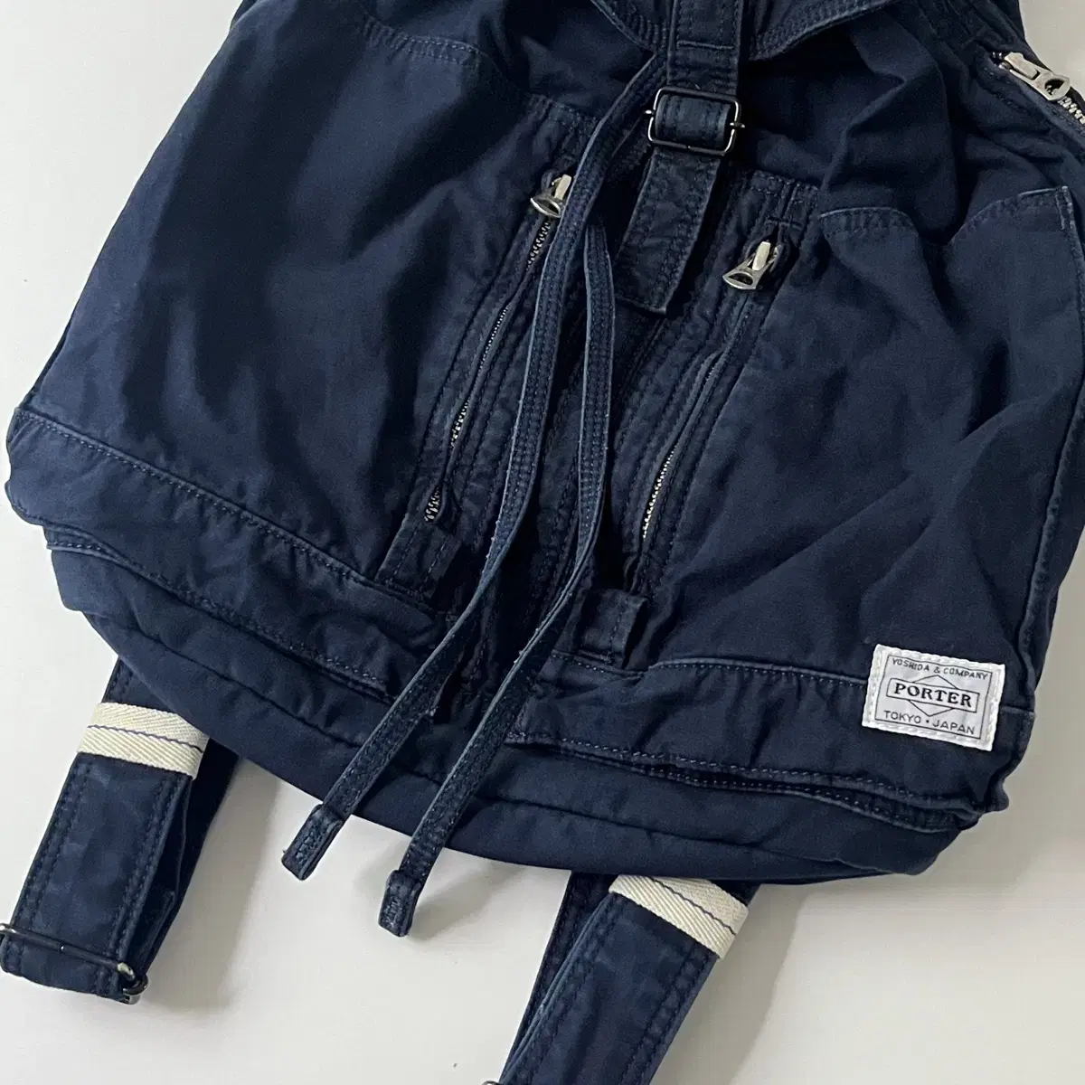 요시다포터 - deep blue rucksack (indigo)