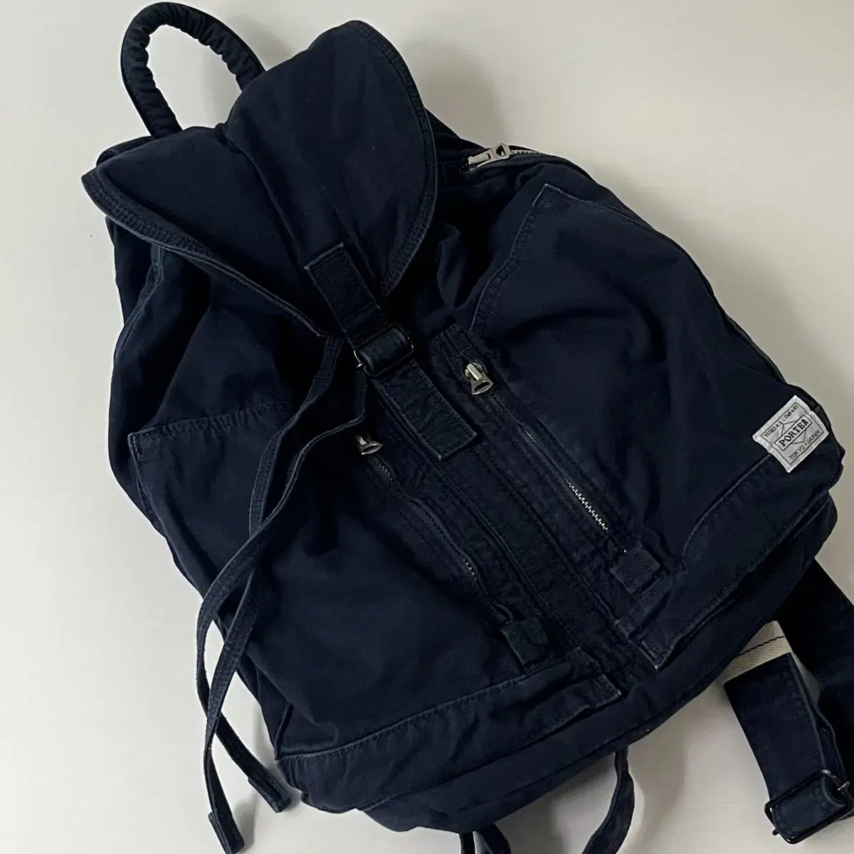 요시다포터 - deep blue rucksack (indigo)