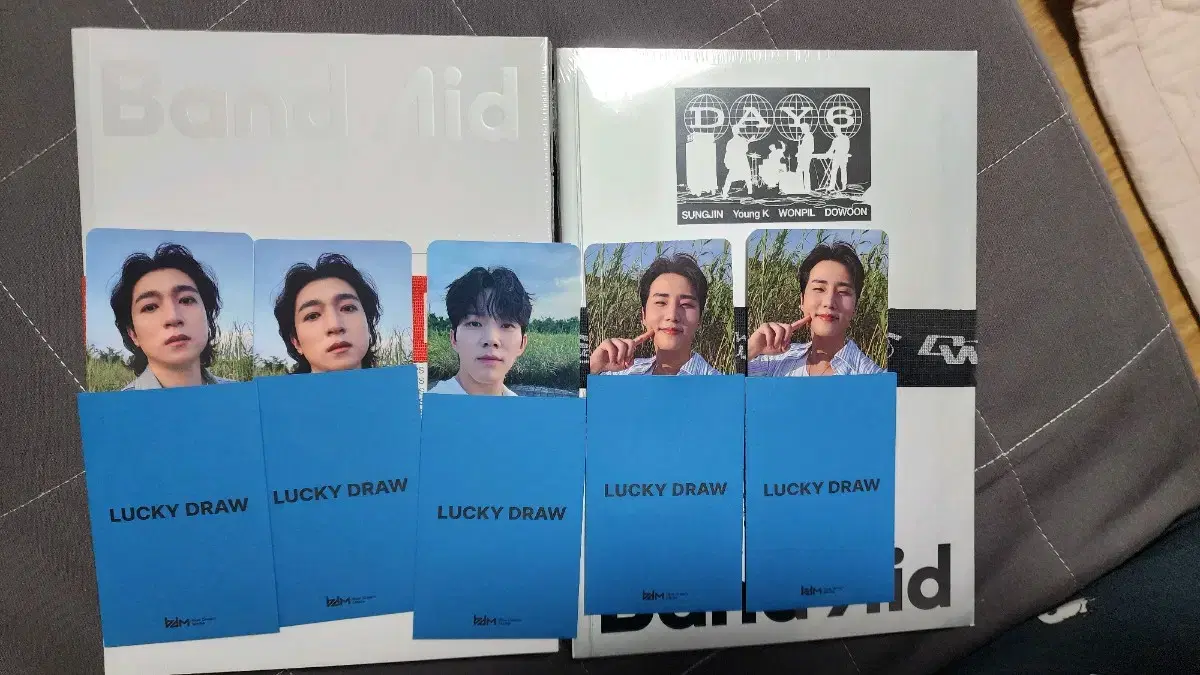 Day 6 assisted by Seong Jin Sungjin Youngkay Bloo Dream Media BDM ld photocard and album wts.