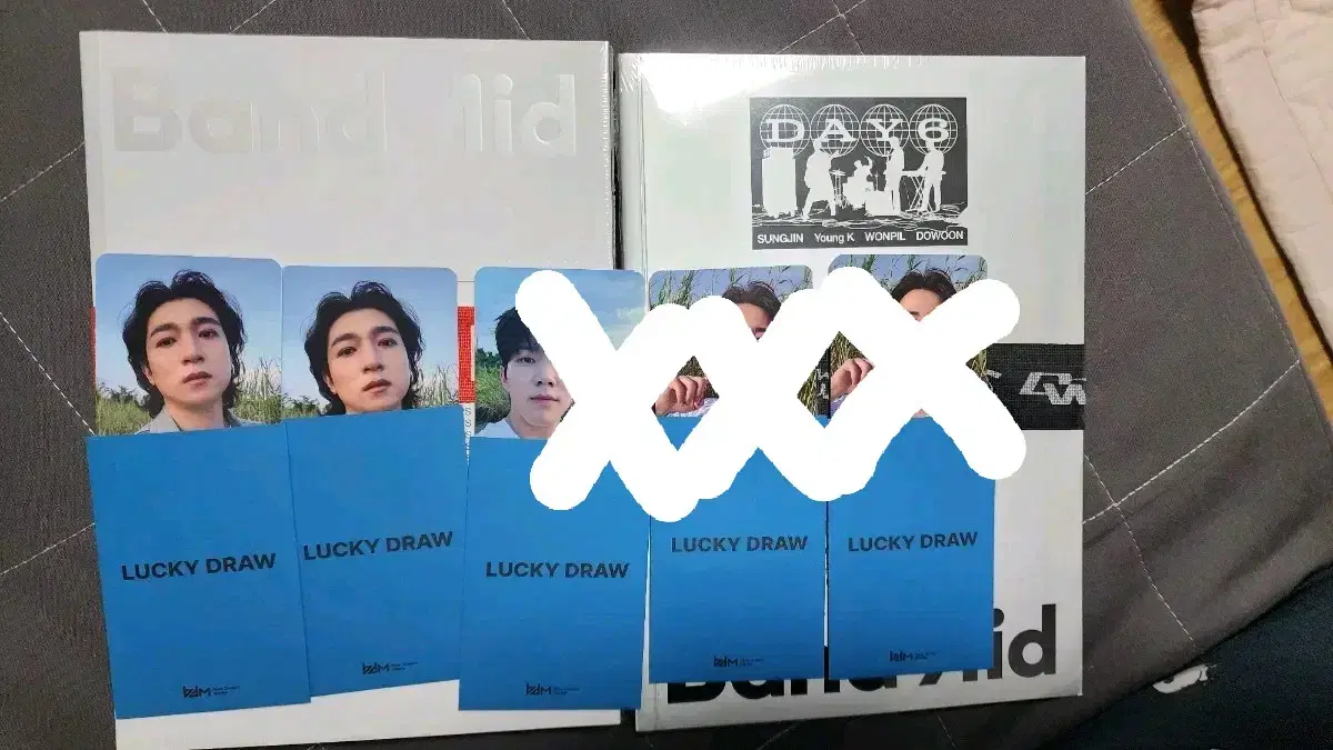 Day 6 helped Sungjin Jin Sungjin Youngkay Bledmi BDM ld photocard and album WTS