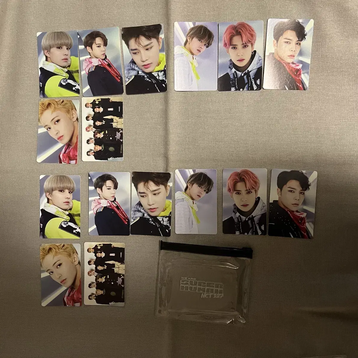 NCT 127 Punch Sticker Pack Set unsealed Merchandise jungwoo johnny doyoung jaehyun Marks