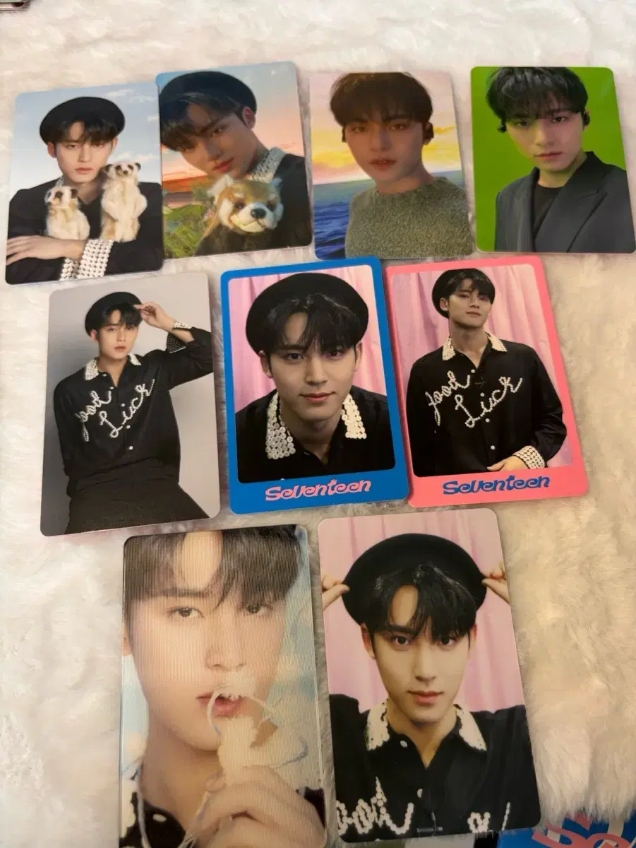 Seventeen deikon mingyu photocard in bulk