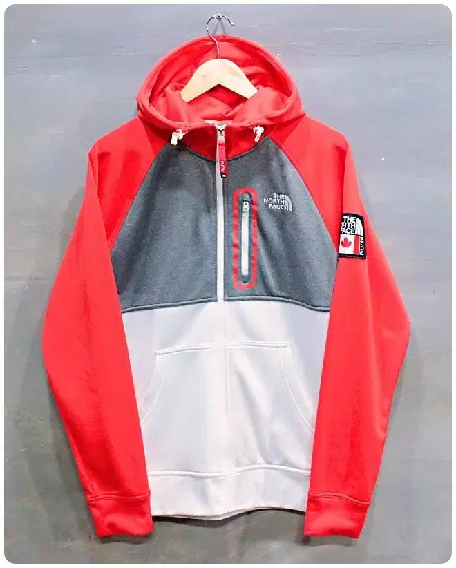 [M] The North Face Canada RU/14 brushed hoodie zip-up