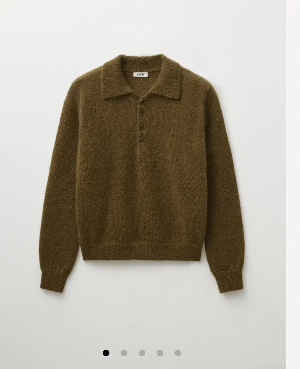 ged 게드 aki collar knit olive