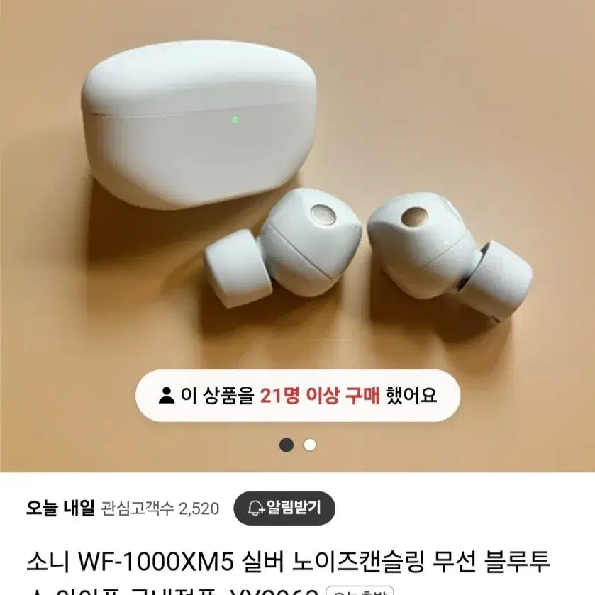 Sony wf 1000xm5 노이즈캔슬링 블루투스 이어폰 플래티넘실버