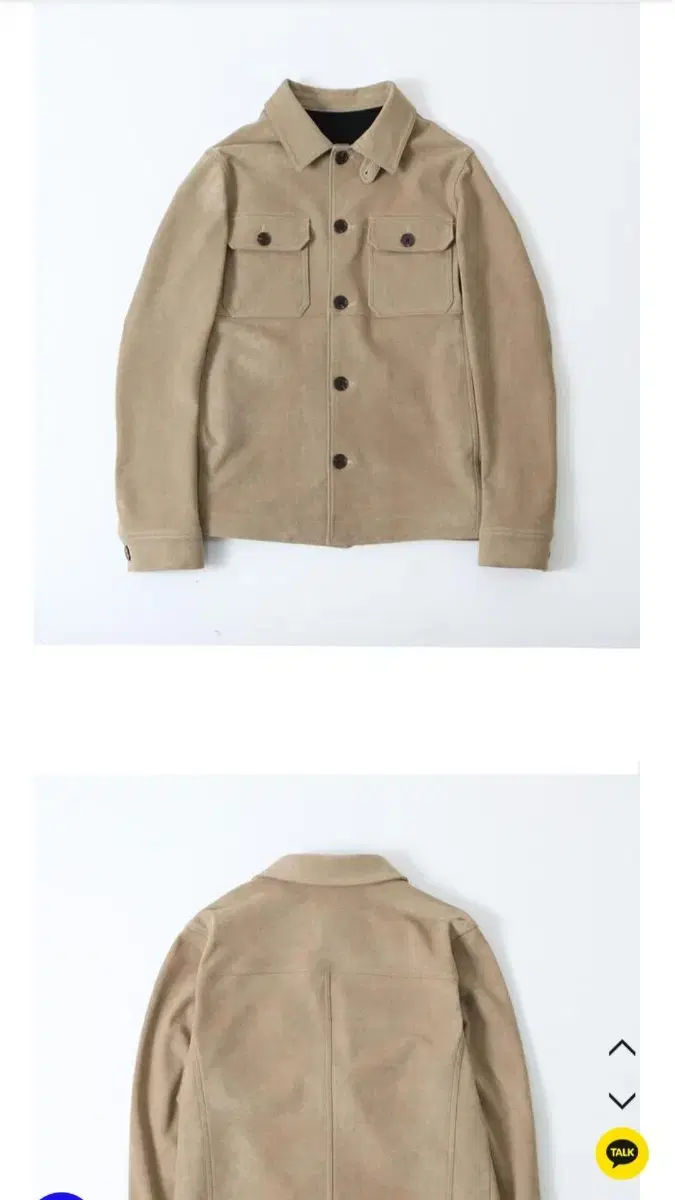 Zucca beige suede jacket