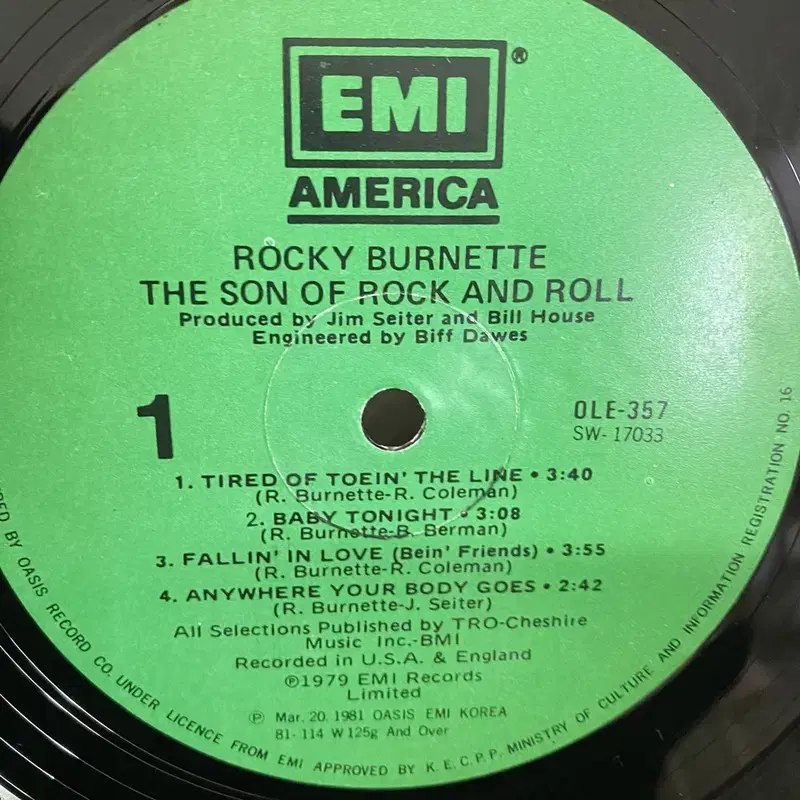 ROCKY BURNETTE  LP / AA2340