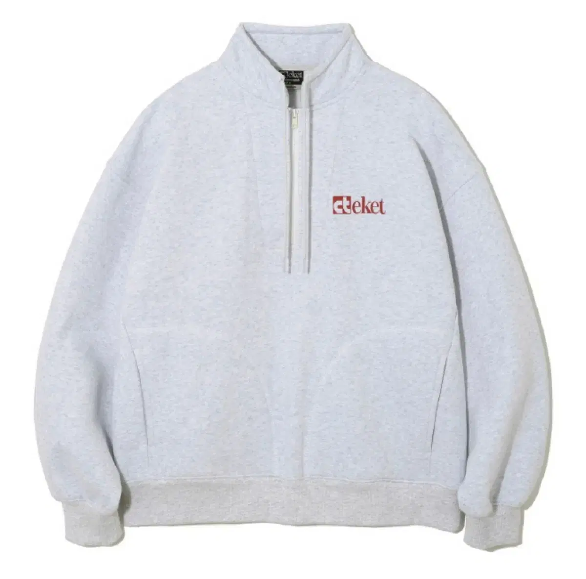 테켓 반집업 Plan Half Zip-Up Sweatshirt