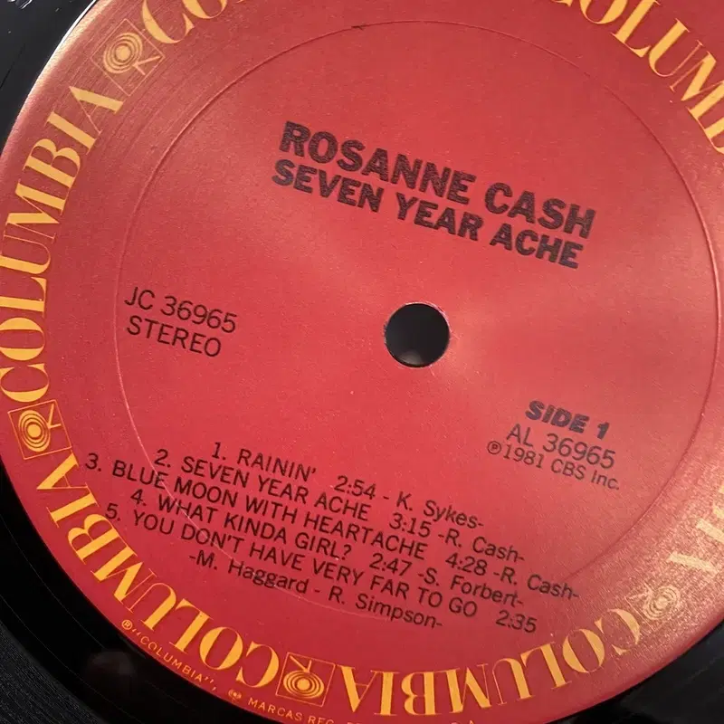 ROSANNE CASH  LP / AA2422