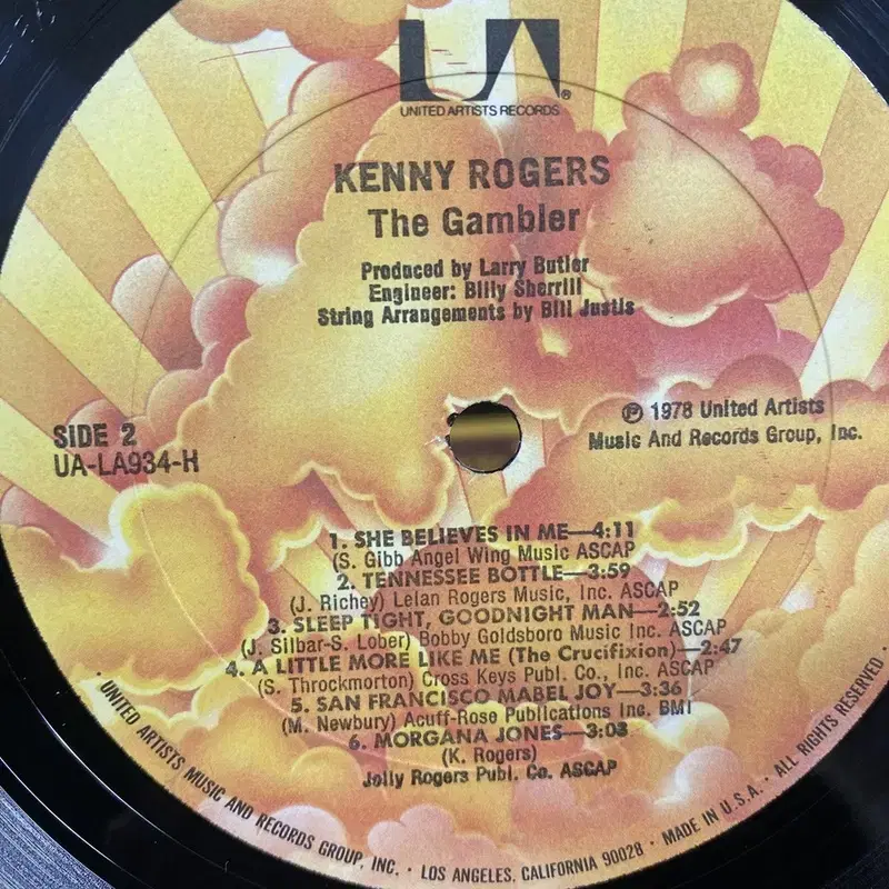 KENNY ROGERS  LP / AA2506