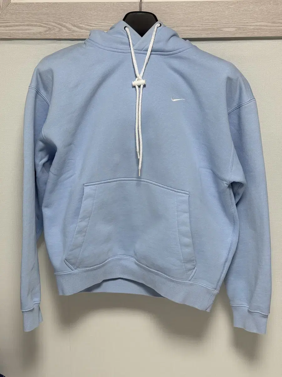 Nike NRG Solo Swoosh Fleece Hoodie Celestine bloo (S)