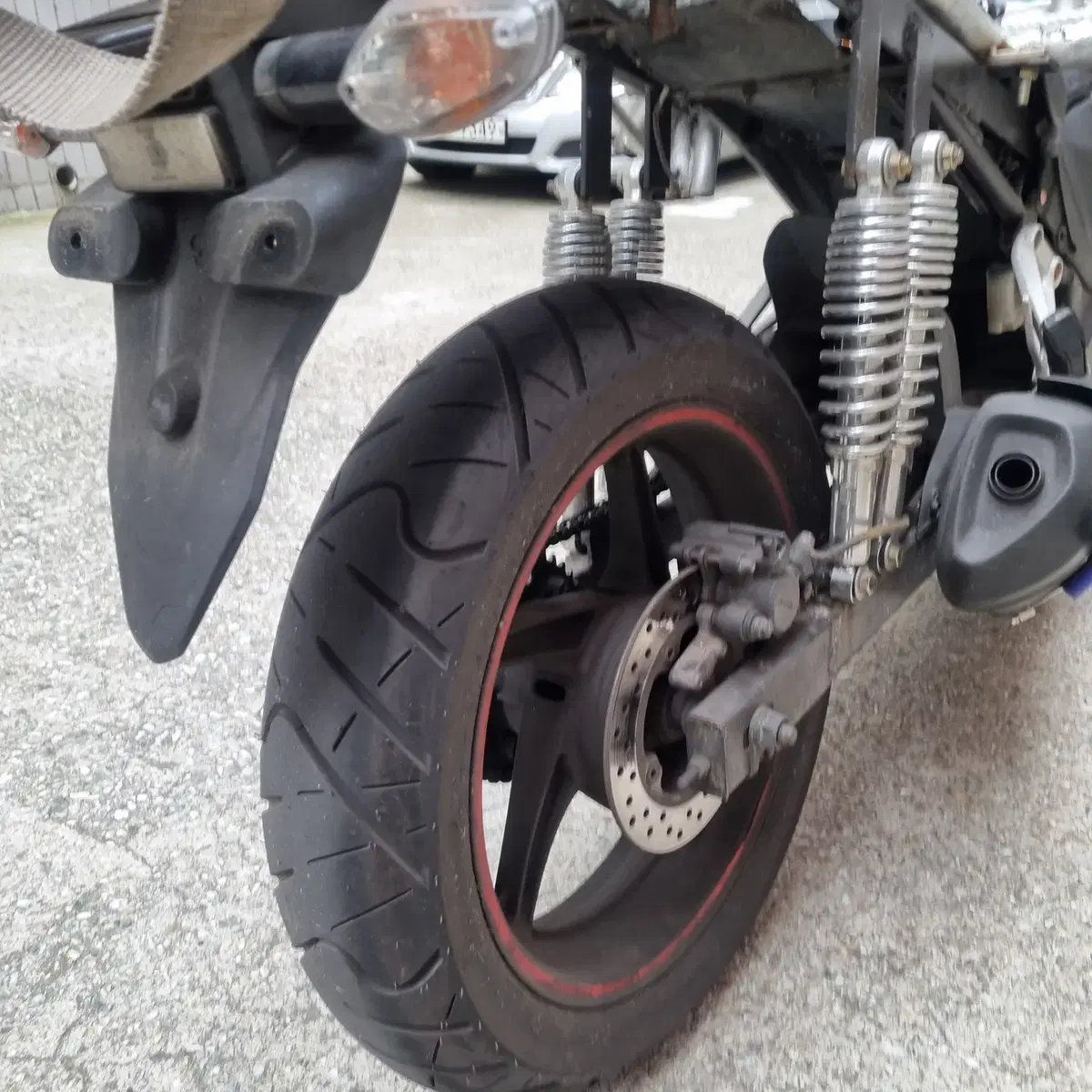 13년식 혼다 CBR250R 짐받이 오토바이 판매