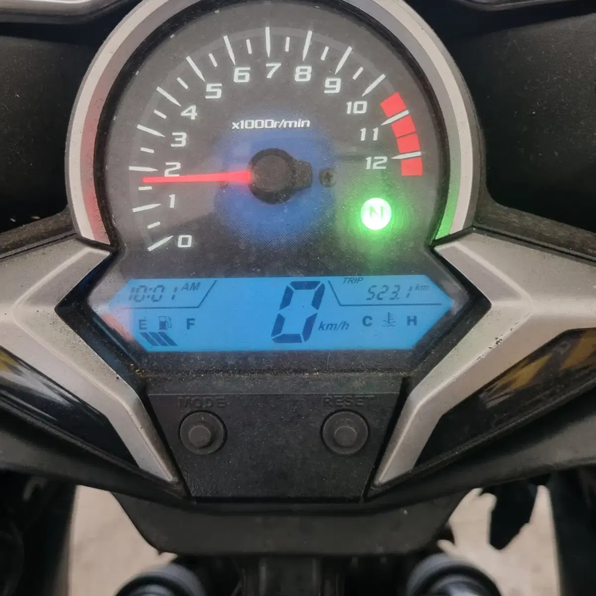 13년식 혼다 CBR250R 짐받이 오토바이 판매