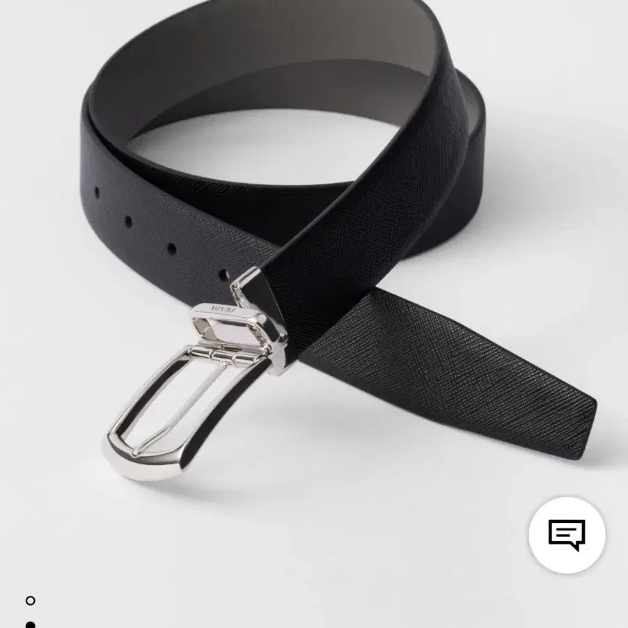 (급처) 프라다 벨트 (새상품) prada belt 리버서블 사피아노