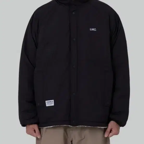 LMC-ITALIC FLEECE REVERSIBLE JACKET