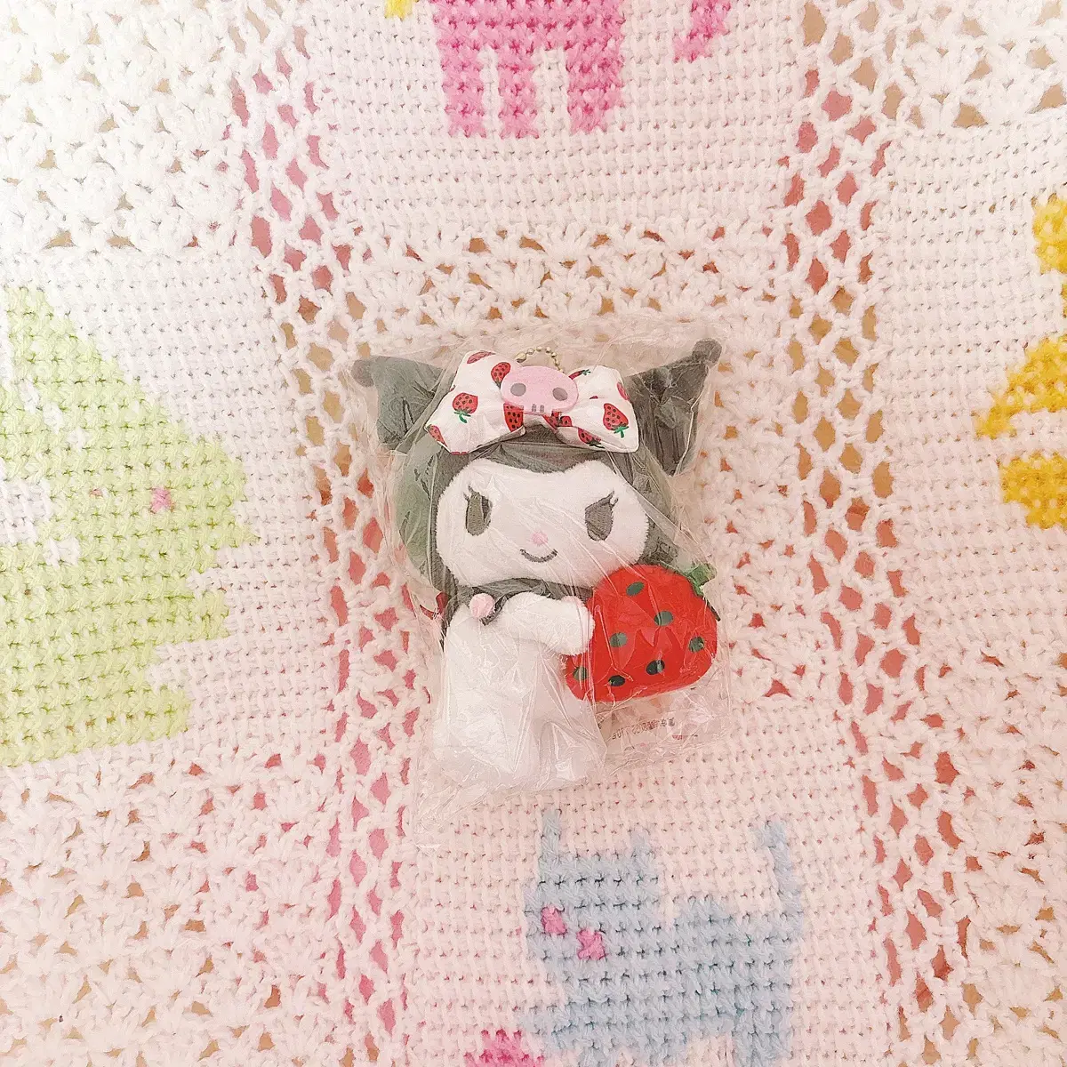 Kuromi Sakuma Strawberry Mascot Doll