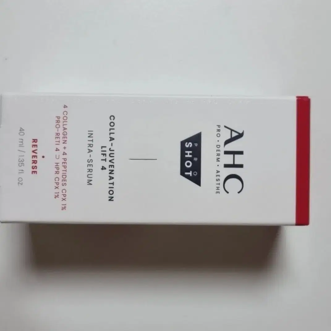 AHC 프로샷 콜라 쥬비네이션 리프트4 인트라 세럼 안티에이징 40ml