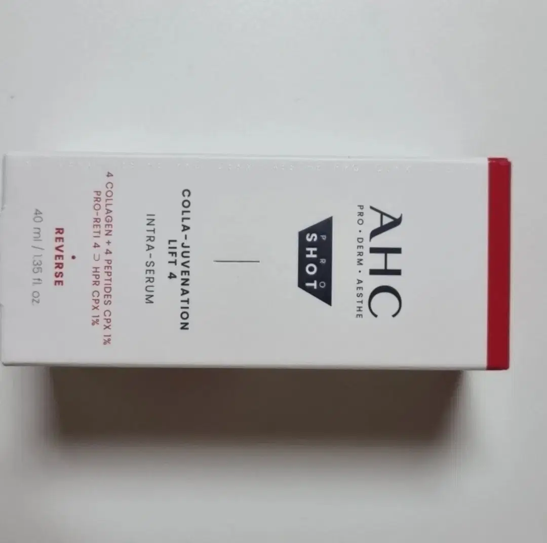 AHC 프로샷 콜라 쥬비네이션 리프트4 인트라 세럼 안티에이징 40ml