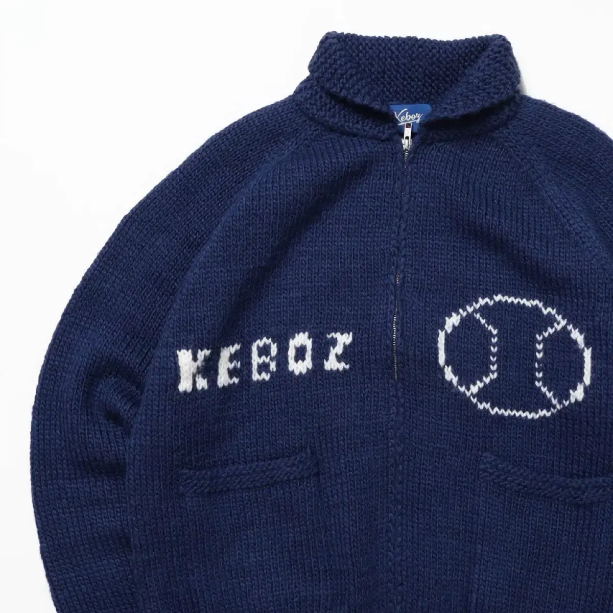 Keboz Zip Up Sweater