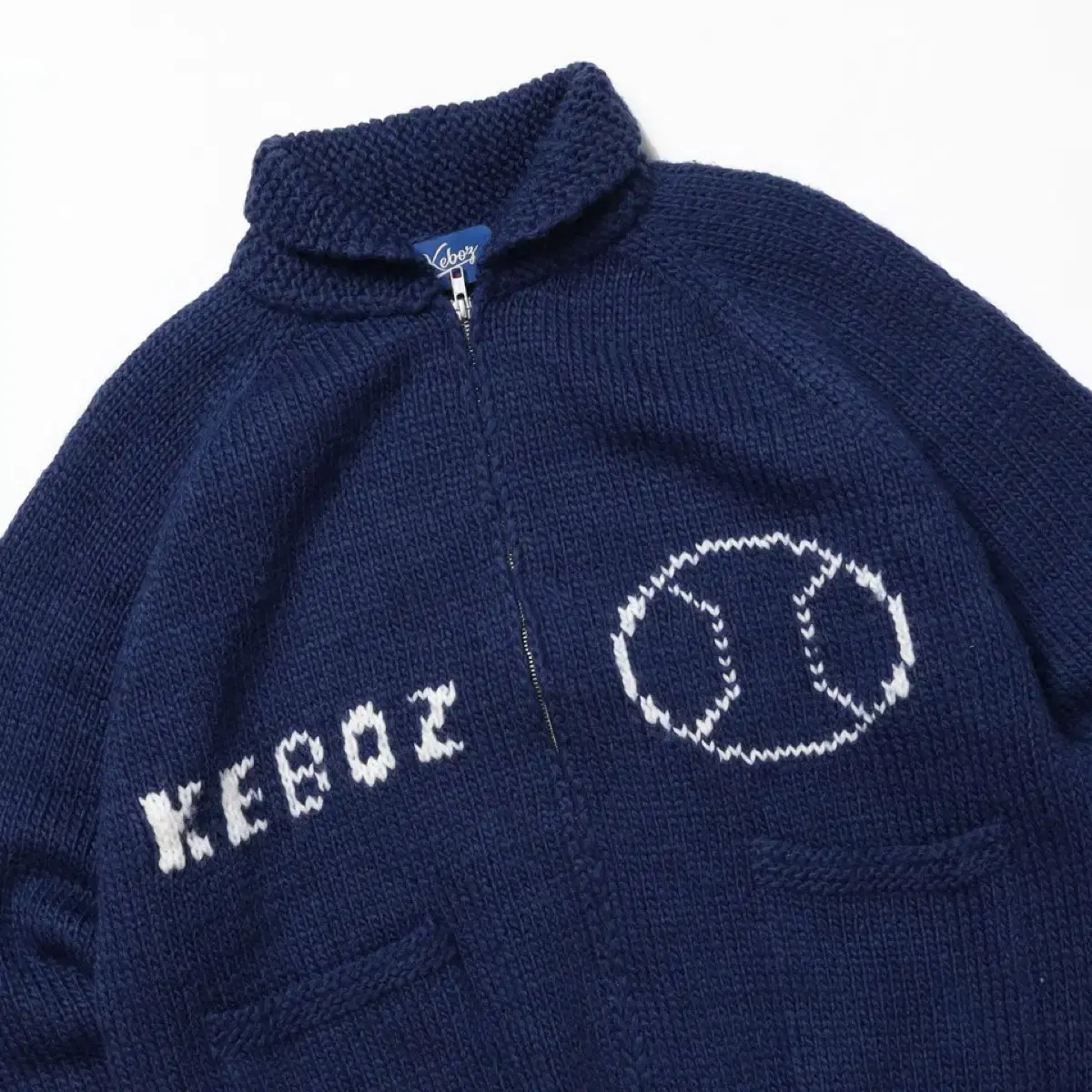 Keboz Zip Up Sweater