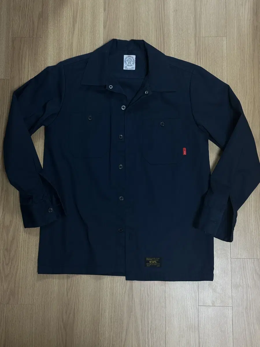 WTAPS Double-Tap Navy Shirt