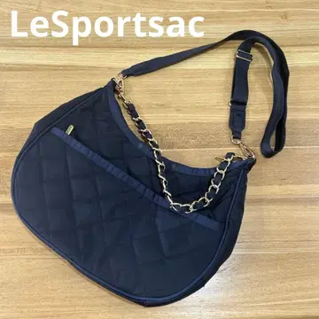 LeSportsac 2way 하프문 숄더백 퀼팅