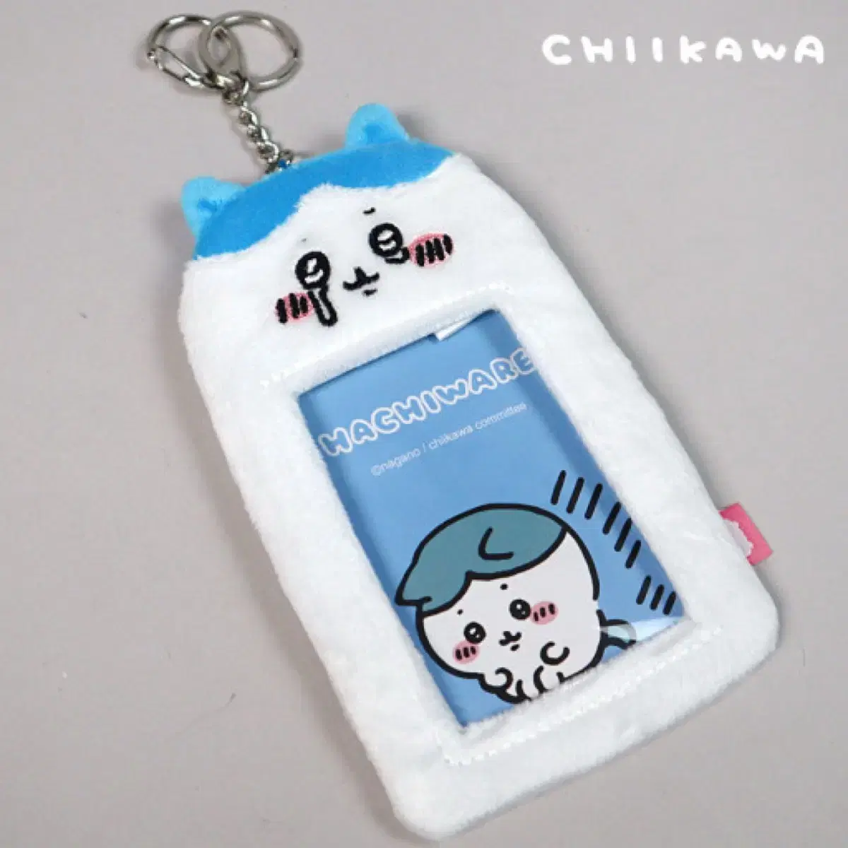 Unsealed photocard holder Chiikawa Hachiware Joke Bear