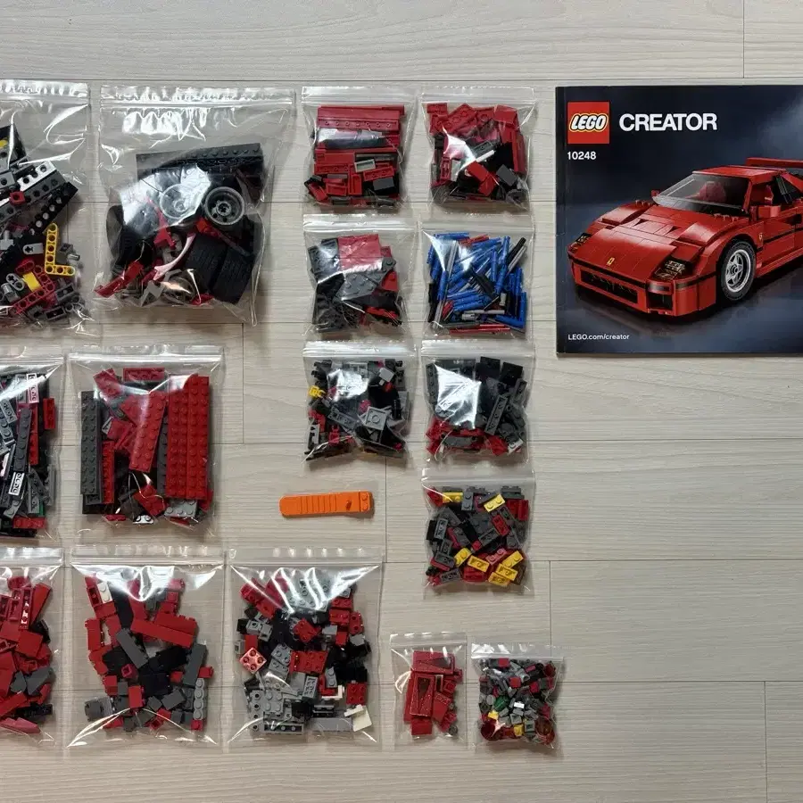 레고 10248 페라리 F40 (중고) LEGO 크리에이터 (2015)