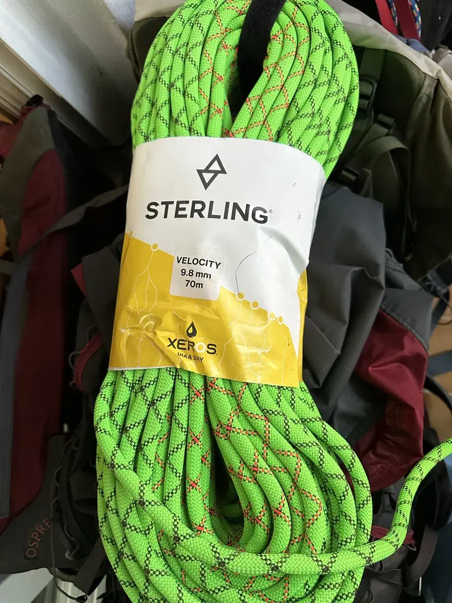 스털링 로프 Sterling rope velocity 9.8mm 70m