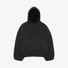 [NEW] E.J. Gap Balenciaga Dove Hooded Washed Black S