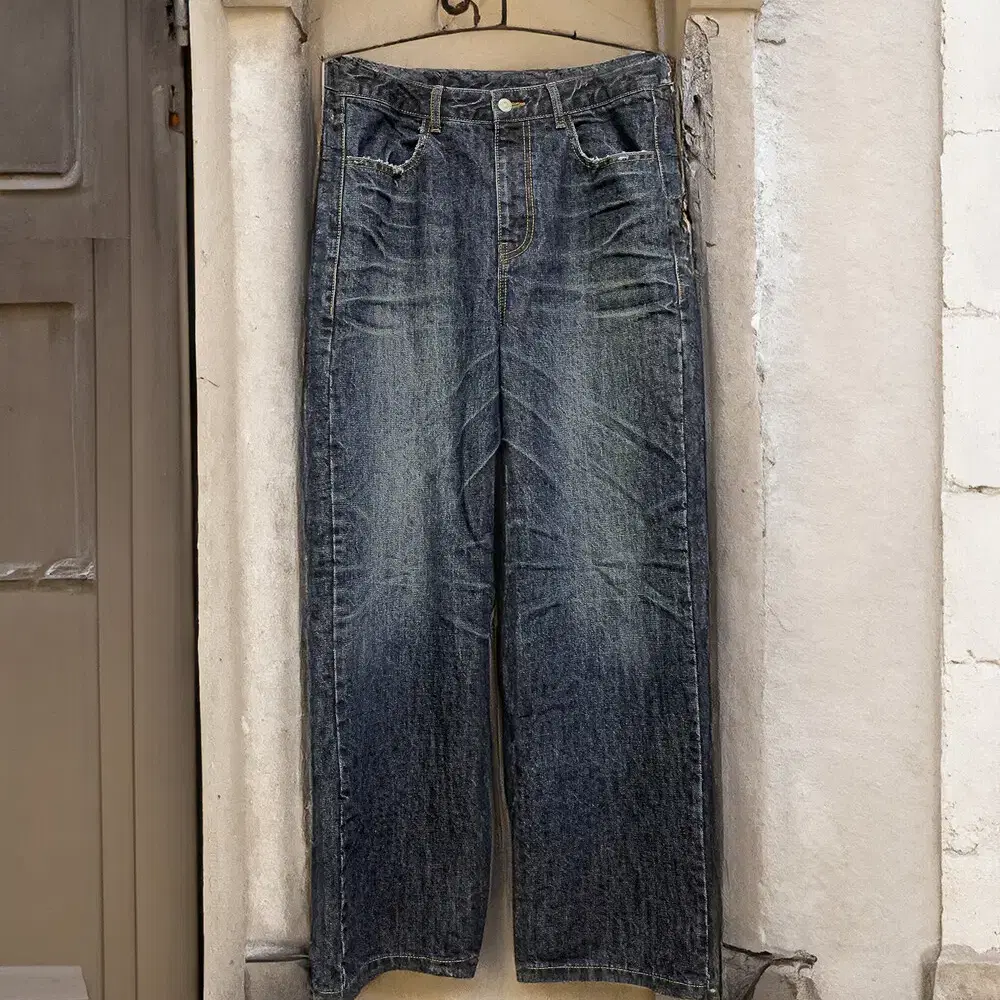 (2)  RBU Jeans - Used Washed Denim