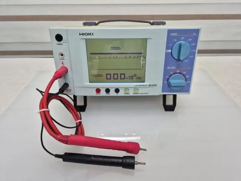 HIOKI SM-8220 Ultra Megohmmeter 초절연계