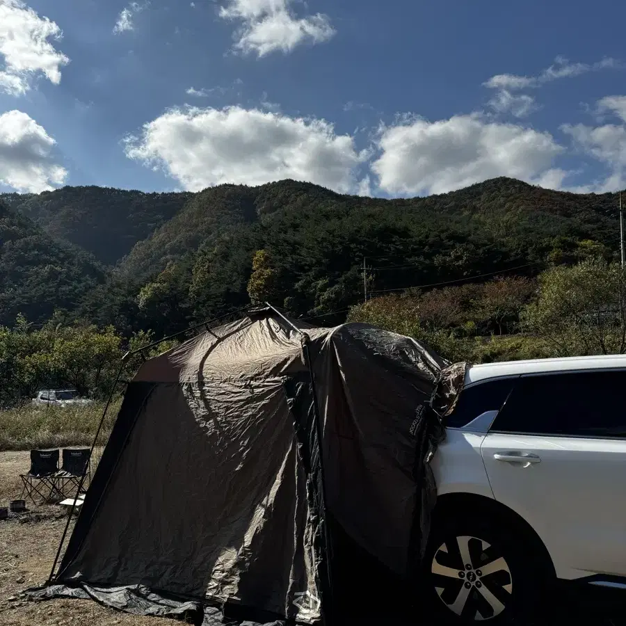 제드 오토듀얼팔레스4 차박도킹텐트