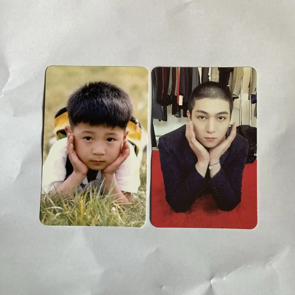 Baby photocard on the day of the Day 6 Seongjin.