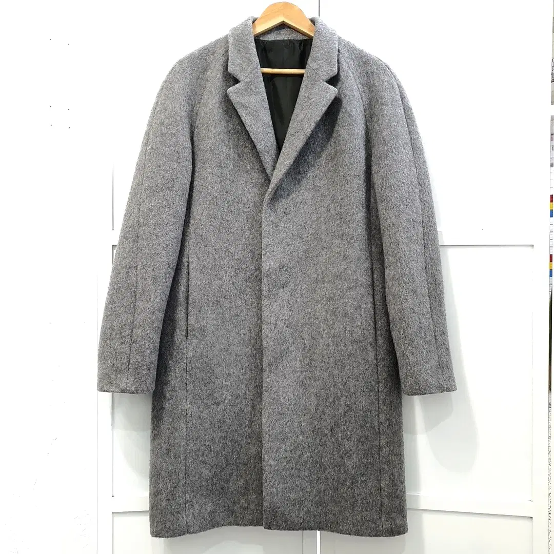 100% System Homme wool long coat