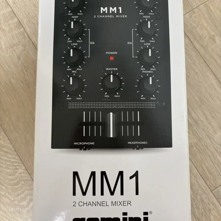 Gemini MM1 제미니 오디오 DJ 믹서 EQ