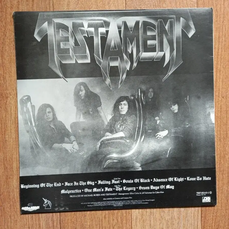 testament lp 준라이센스 엘피