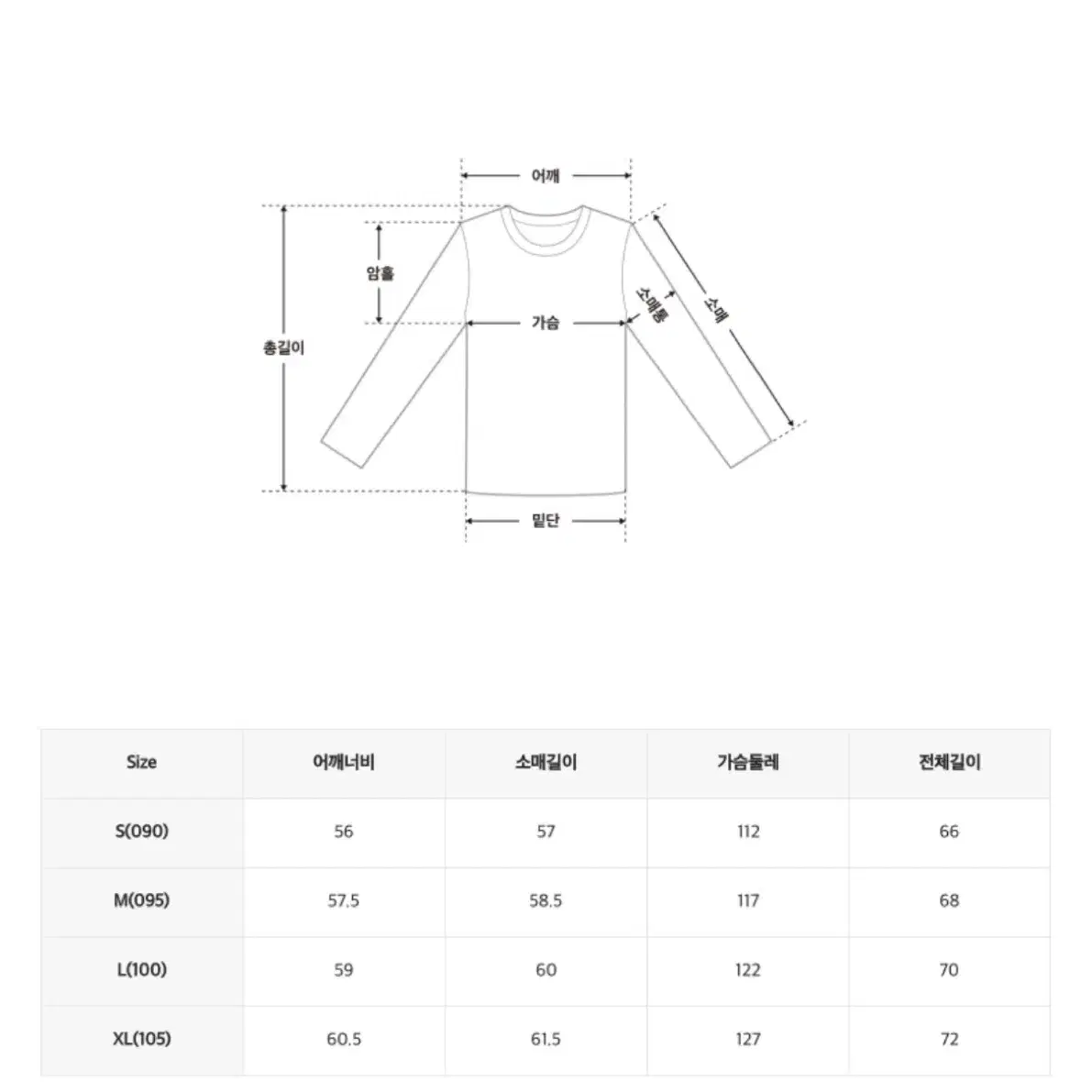 스파오 파이핑 카라넥 스웨트셔츠 기모 네이비 S