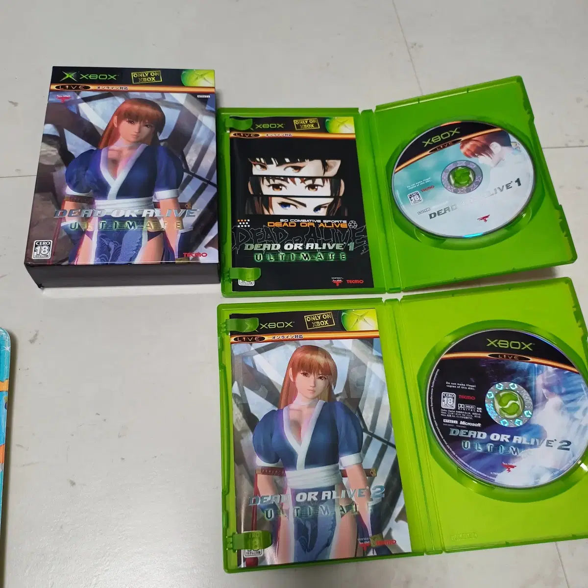 XBOX DOA(데드오어얼라이브) Ultimate(얼티메이트) 1-2합본