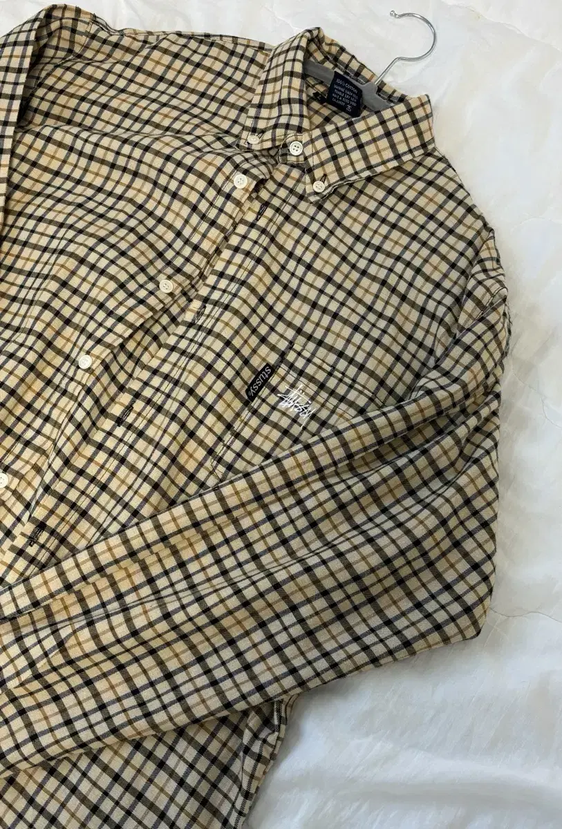 STUSSY Stussy Check Long Sleeve Shirt