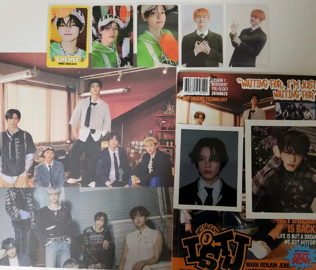 Chenle photocard Chapter 5 bulk wts (ISTJ photobook, poster, polaroid bonus)