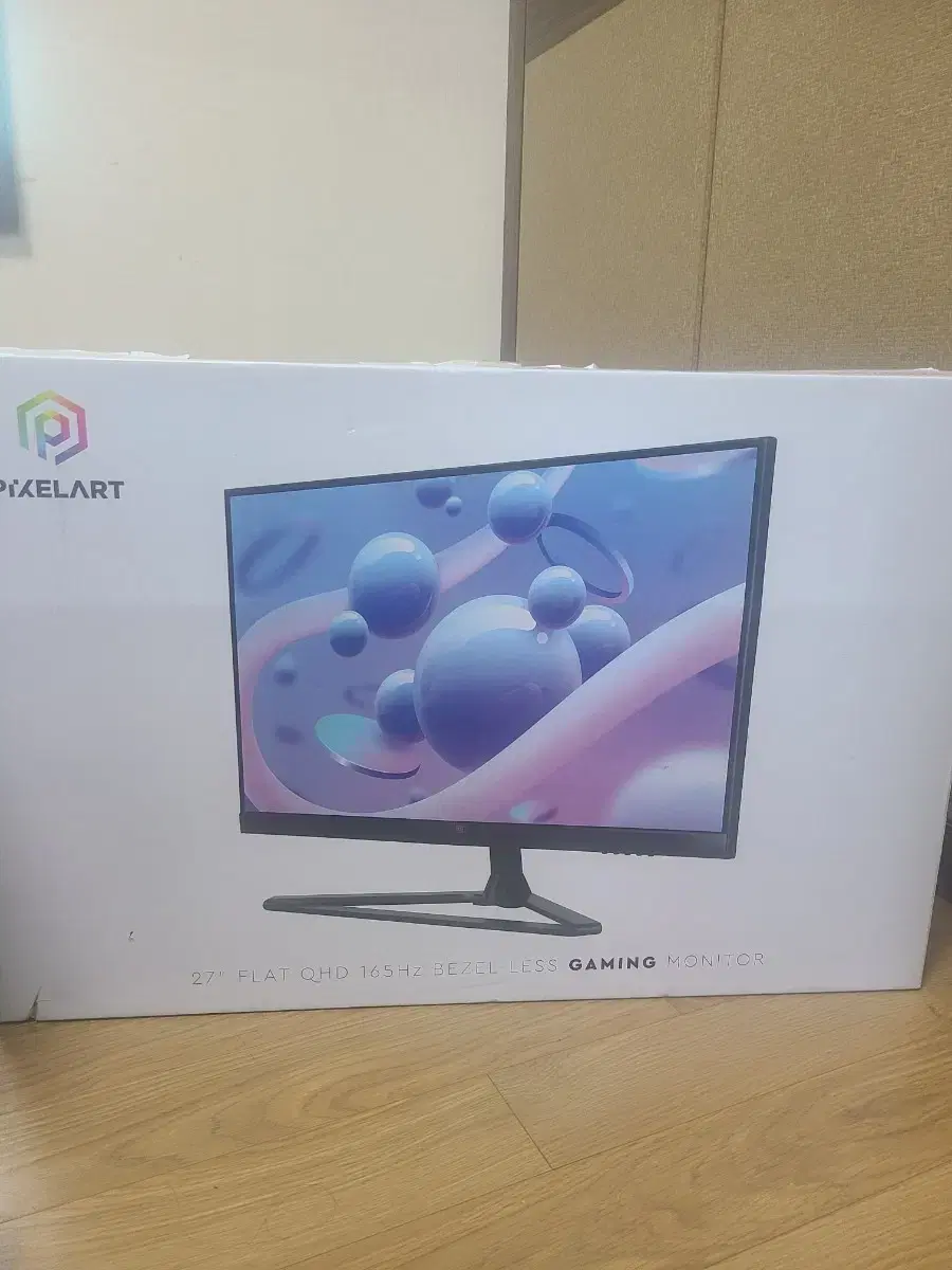 픽셀아트 모니터 PAQ2750F 27인치 qhd 165hz