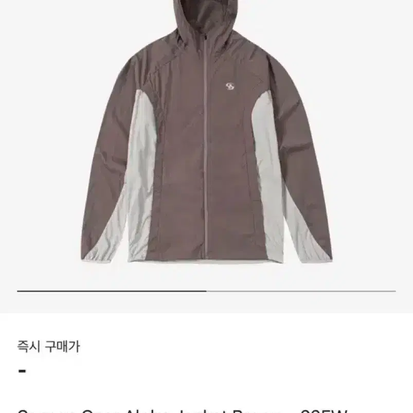 산산기어 알파 자켓 브라운 22fw