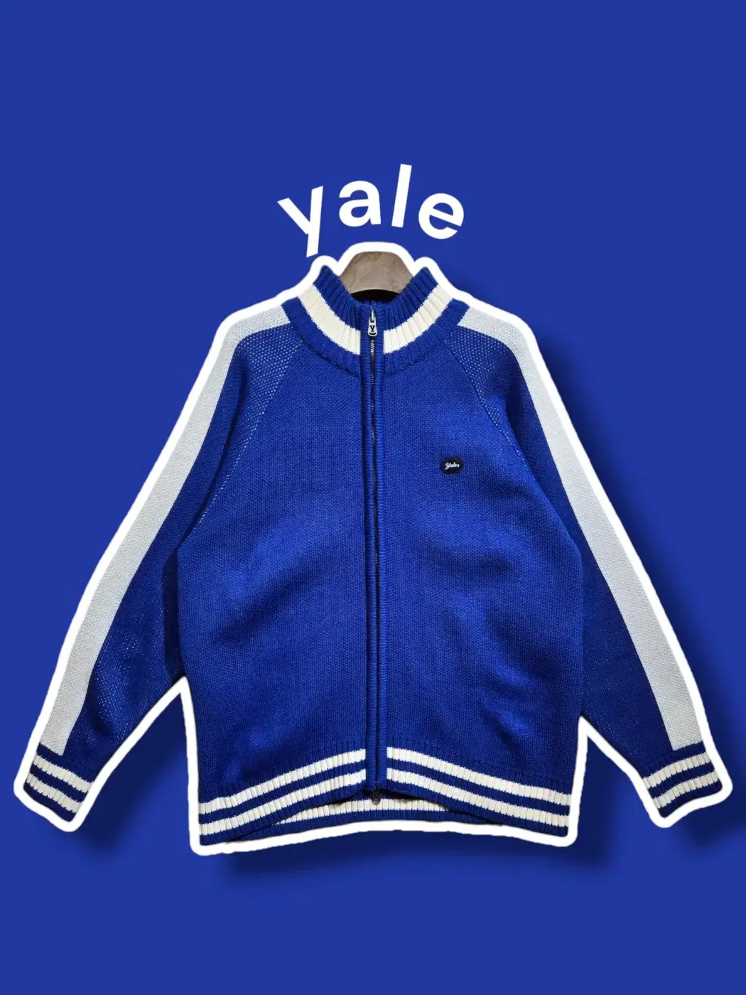 M/ Yale Niceweather Knit Zip Up /1104