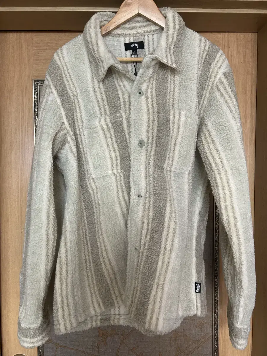 [New] Stussy Stripe Sherpa Jacket for sale. size L