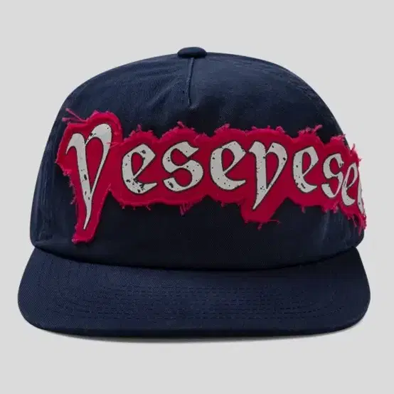 예스아이씨 Applique Cap Navy