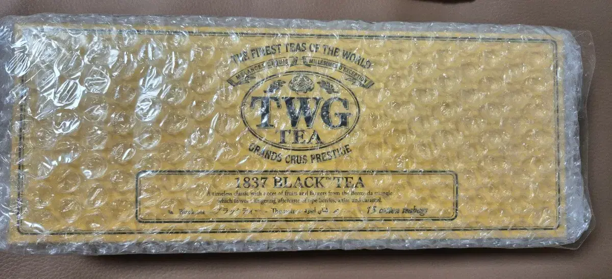 twg 1837 black tea 티백