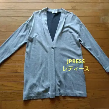 JPRESS 그레이 그레이 가디건 긴팔