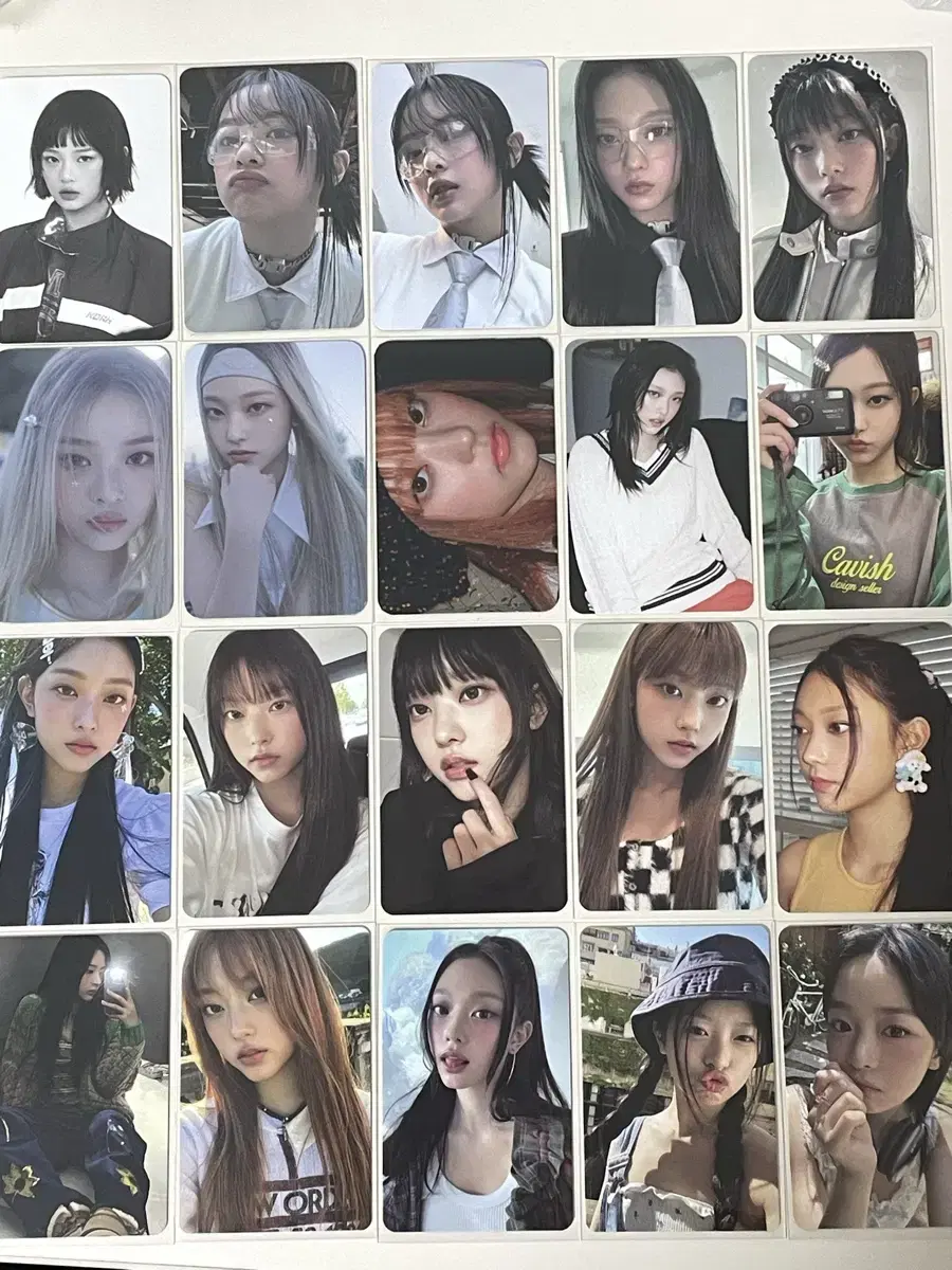 New Jeans photocard (Haerin DeBall, pre-order benefits, unreleased photocard)